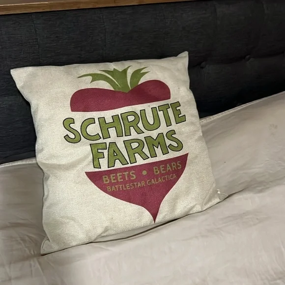 “The Office” Schrute Farms throw pillow - Picture 2 of 3
